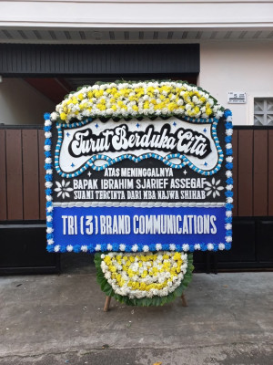 Papan Bunga Duka di Gedong Air